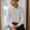 Signature Cotton Shirt — White