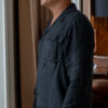 Monaco Cupro Shirt — Black