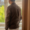 Linen Overshirt — Espresso Brown